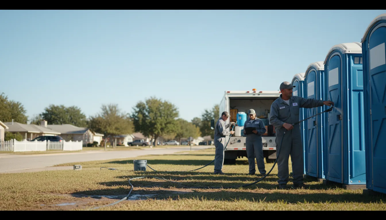 Long-Term Portable Toilet Rental in Clyo, GA near me